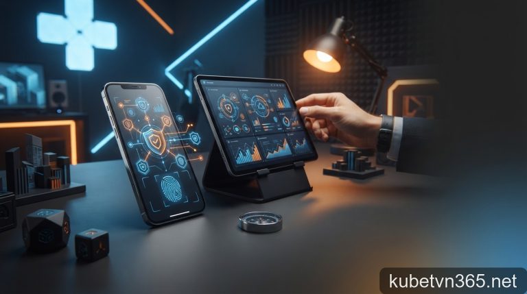Minh họa 安全访问、设备与信息导航 cho chủ đề KUBET hướng dẫn